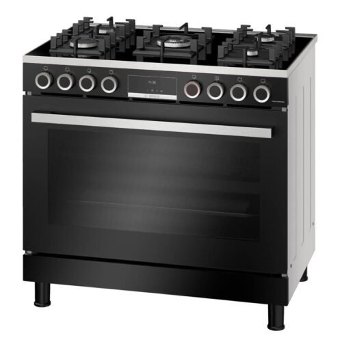 Bosch Freestanding 5-Burner Gas Cooker, HJY5G7V60M (90 x 60 cm)